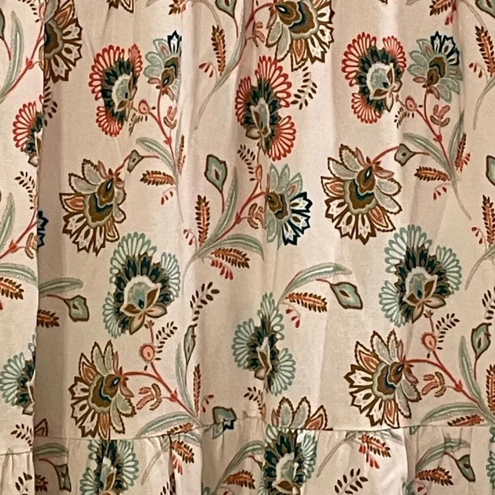 HOUSE OF HARLOW 1960 NWOT Morocco Maxi Dress in‎ Ivory Multi - Picture 6 of 11